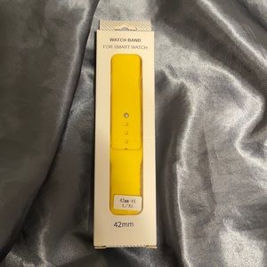 Yellow Apple Watch band